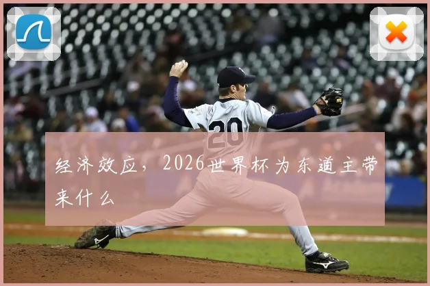 经济效应,2026世界杯为东道主带来什么